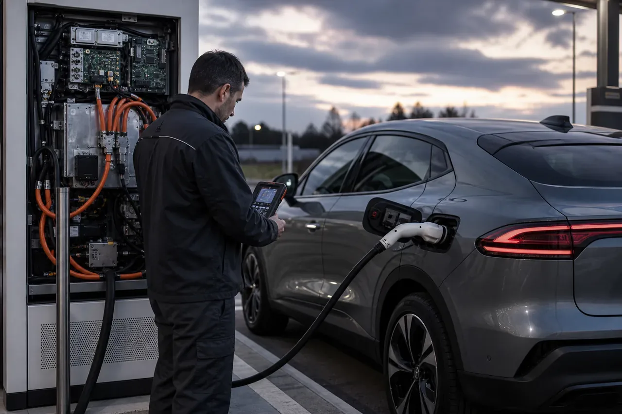 How 800V vehicles behave on 400V chargers and why compatibility matters illustration for 800V vs 400V Charging Architecture: What Changes in Real-World EV Charging