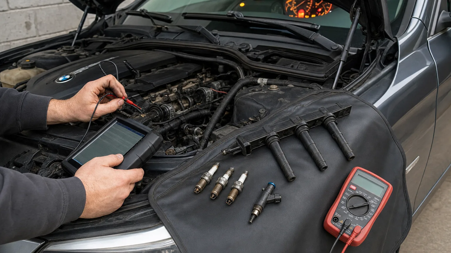 BMW Drivetrain Malfunction and Misfire Under Acceleration: Coil, Plug, or Injector?