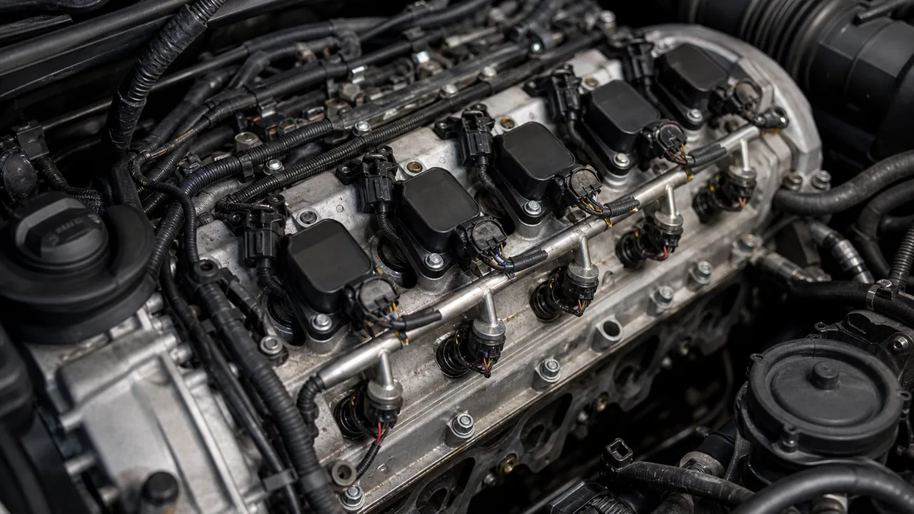 Common causes illustration for BMW Drivetrain Malfunction and Misfire Under Acceleration: Coil, Plug, or Injector?