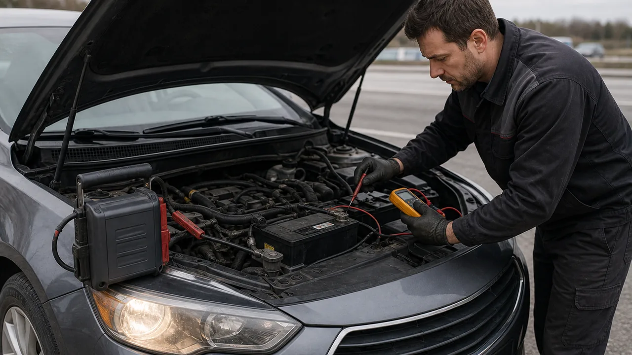 Car Starts With a Jump Then Dies Again: Battery or Alternator? 1 What the symptom usually means illustration for Car Starts With a Jump Then Dies Again: Battery or Alternator?