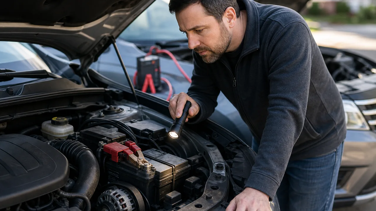 Car Starts With a Jump Then Dies Again: Battery or Alternator? 3 Quick checks illustration for Car Starts With a Jump Then Dies Again: Battery or Alternator?