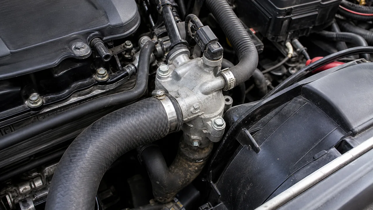 Engine Overheats at Idle but Cools Down When Driving: Fan, Relay, or Thermostat? 2 Diagnostic order illustration for Engine Overheats at Idle but Cools Down When Driving: Fan, Relay, or Thermostat?