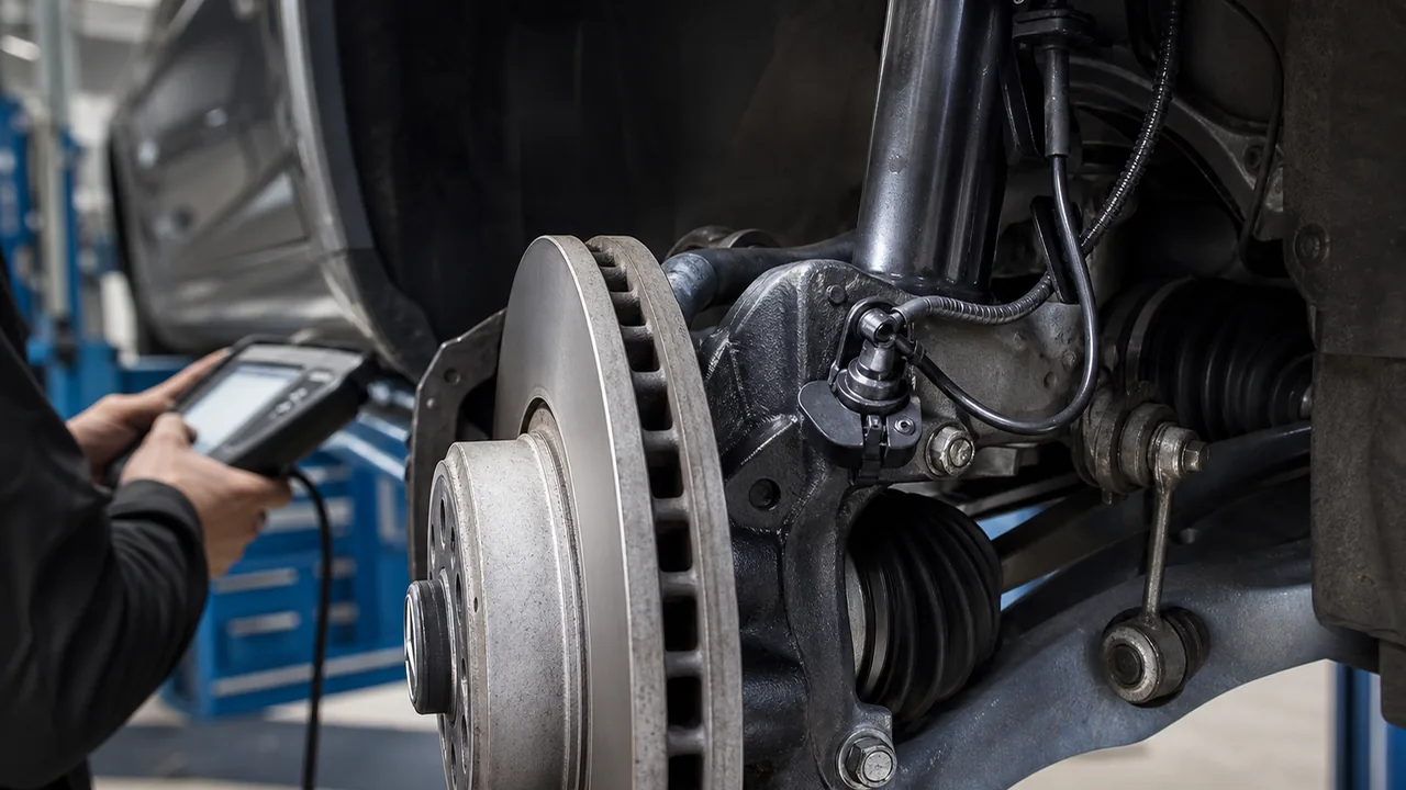 Mercedes ESP Inoperative After Restart: Wheel Speed Sensor or Steering Angle Sensor? 2 Diagnostic order illustration for Mercedes ESP Inoperative After Restart: Wheel Speed Sensor or Steering Angle Sensor?