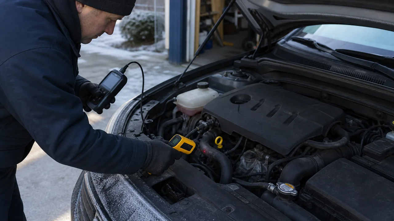P0128 Code in Cold Weather: Thermostat Stuck Open or Bad Coolant Sensor? 3 What to check first illustration for P0128 Code in Cold Weather: Thermostat Stuck Open or Bad Coolant Sensor?