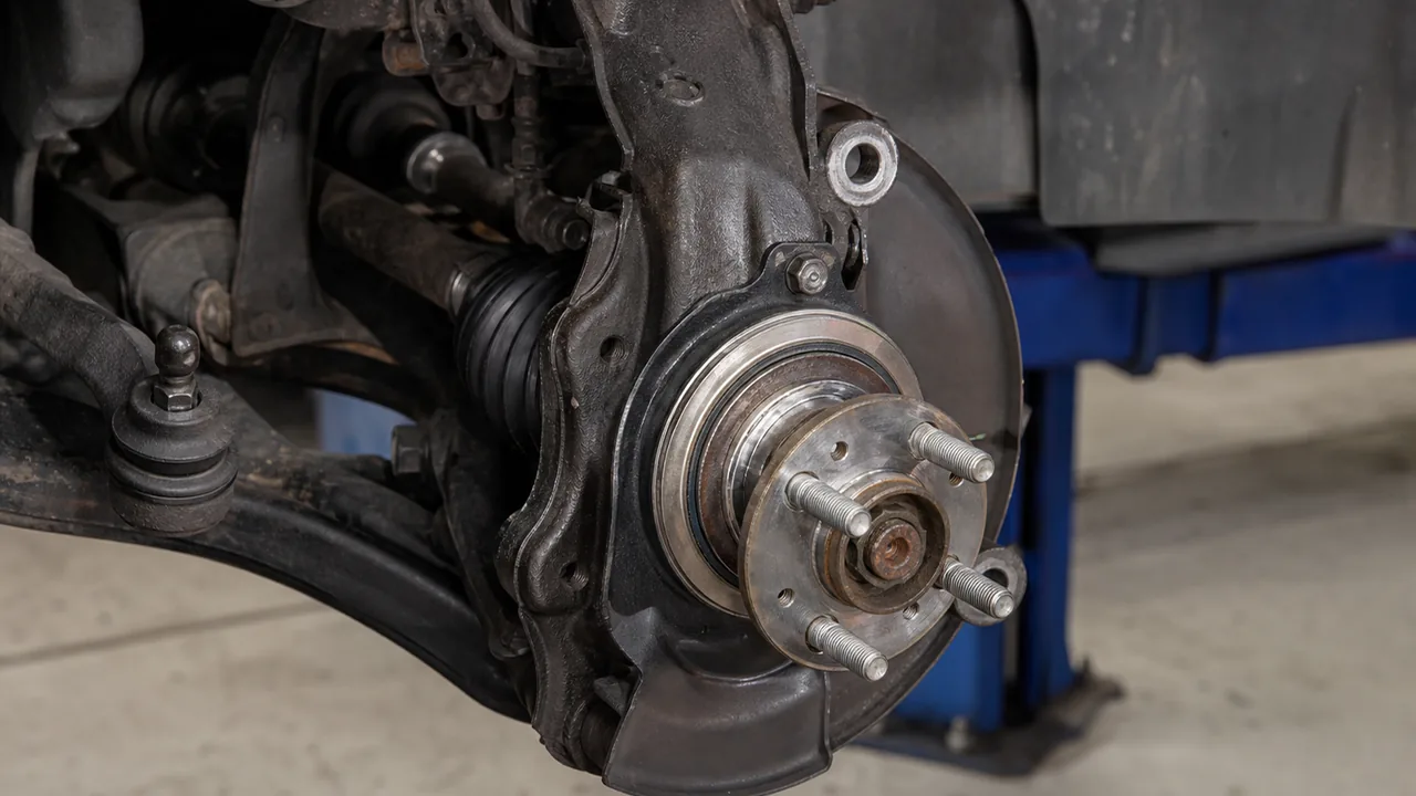 Diagnostic order illustration for Steering Wheel Shakes at 60–70 MPH but Not While Braking: Tire Balance or Suspension?