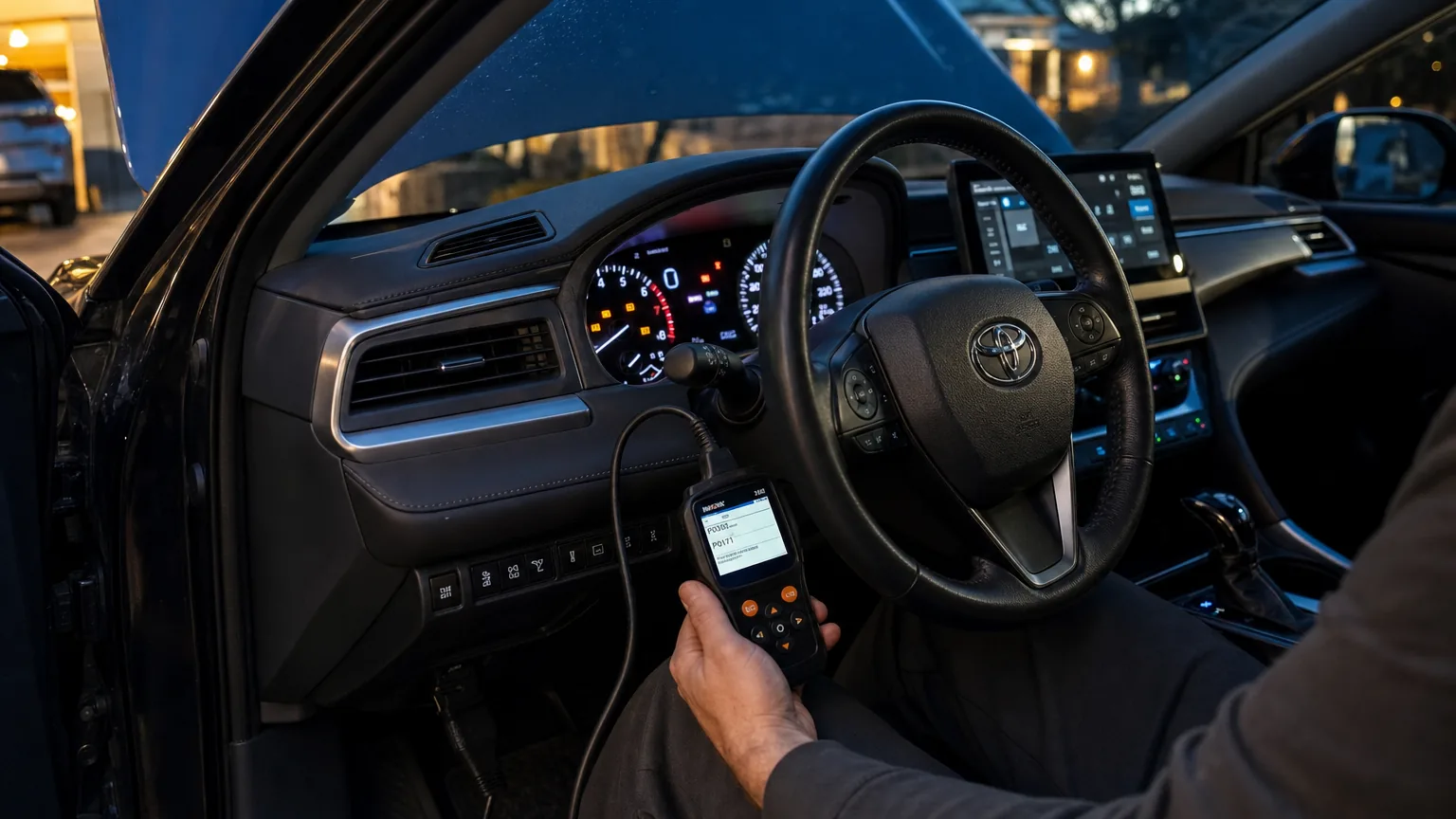 Toyota Check Engine, VSC, and TRAC Off Lights Together: Start With the Engine Code 4 Toyota Check Engine, VSC, and TRAC Off Lights Together: Start With the Engine Code