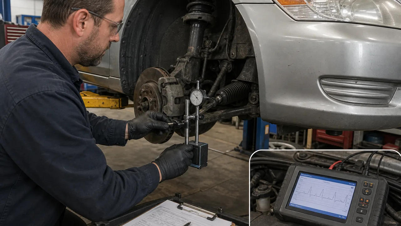 2006 Toyota Camry Steering Rack Diagnostics After an Inspection Failure 3 Inspection steps illustration for 2006 Toyota Camry Steering Rack Diagnostics After an Inspection Failure