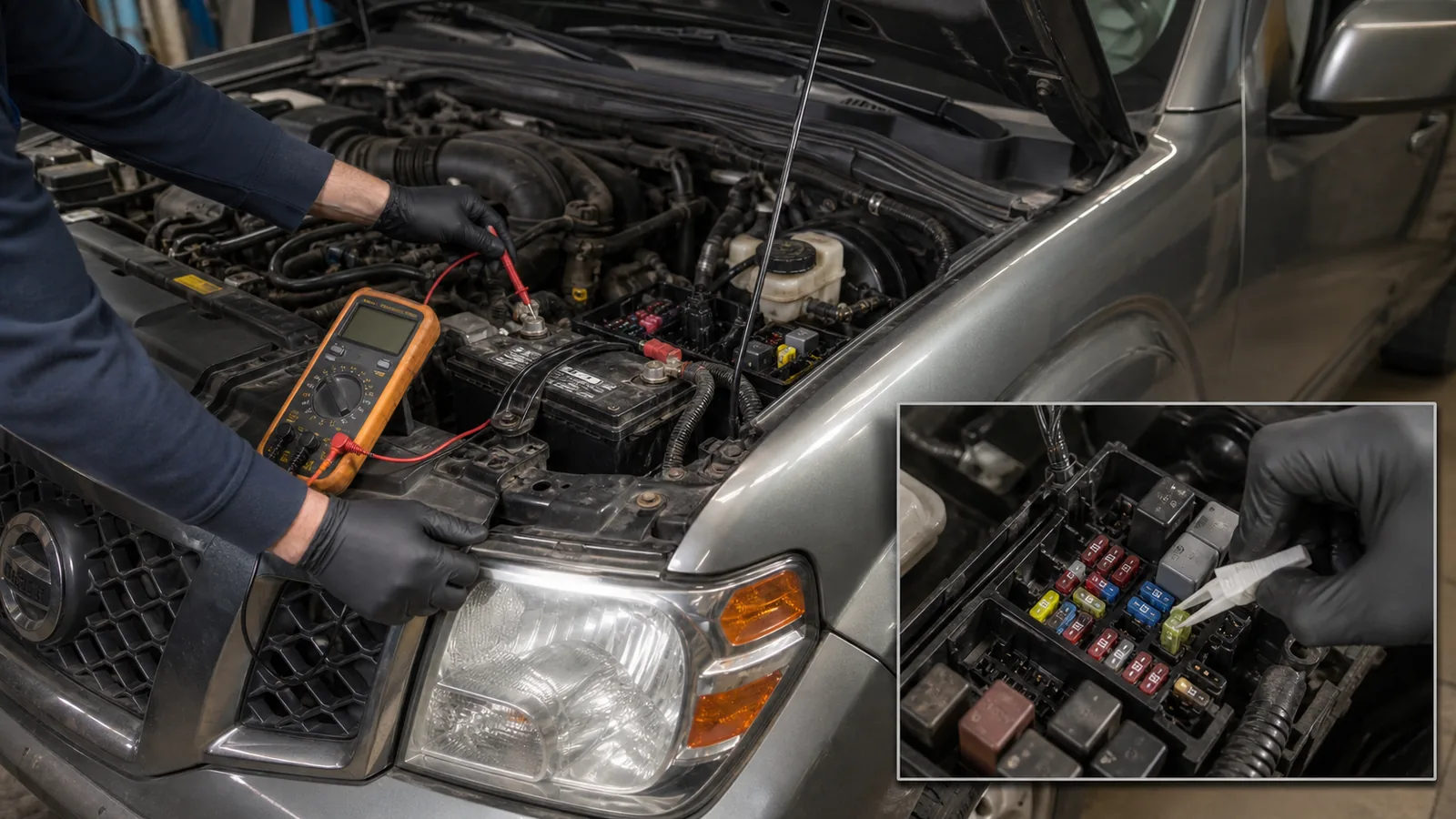 2013 Nissan Frontier Parasitic Battery Drain: How to Narrow the Fuse Path