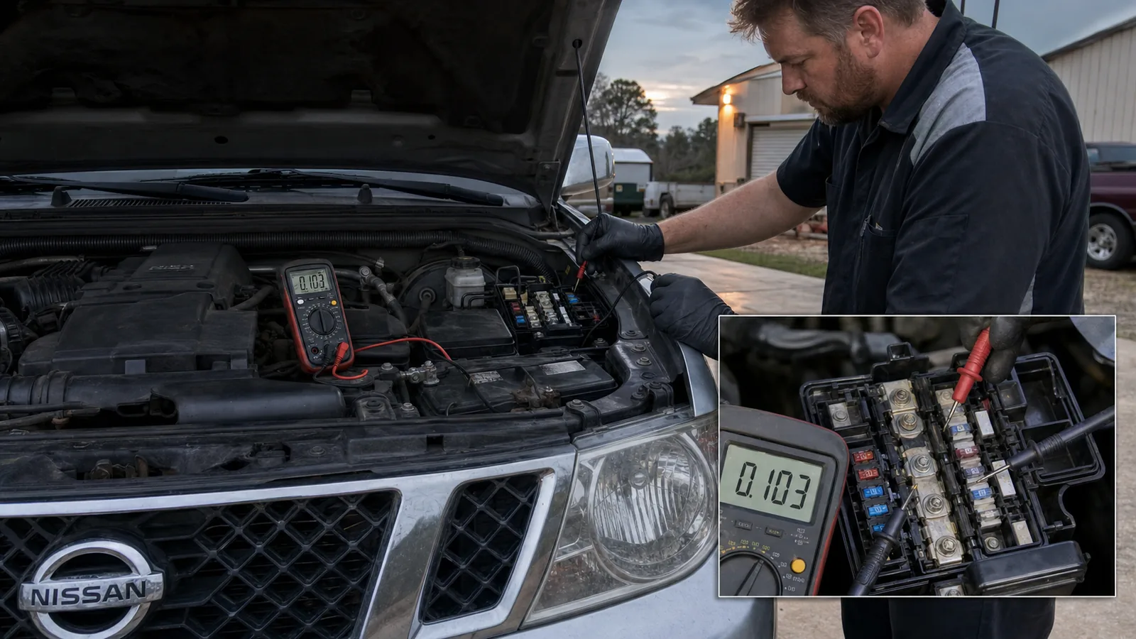 2013 Nissan Frontier Parasitic Battery Draw After Fuse Link Testing 4 2013 Nissan Frontier Parasitic Battery Draw After Fuse Link Testing