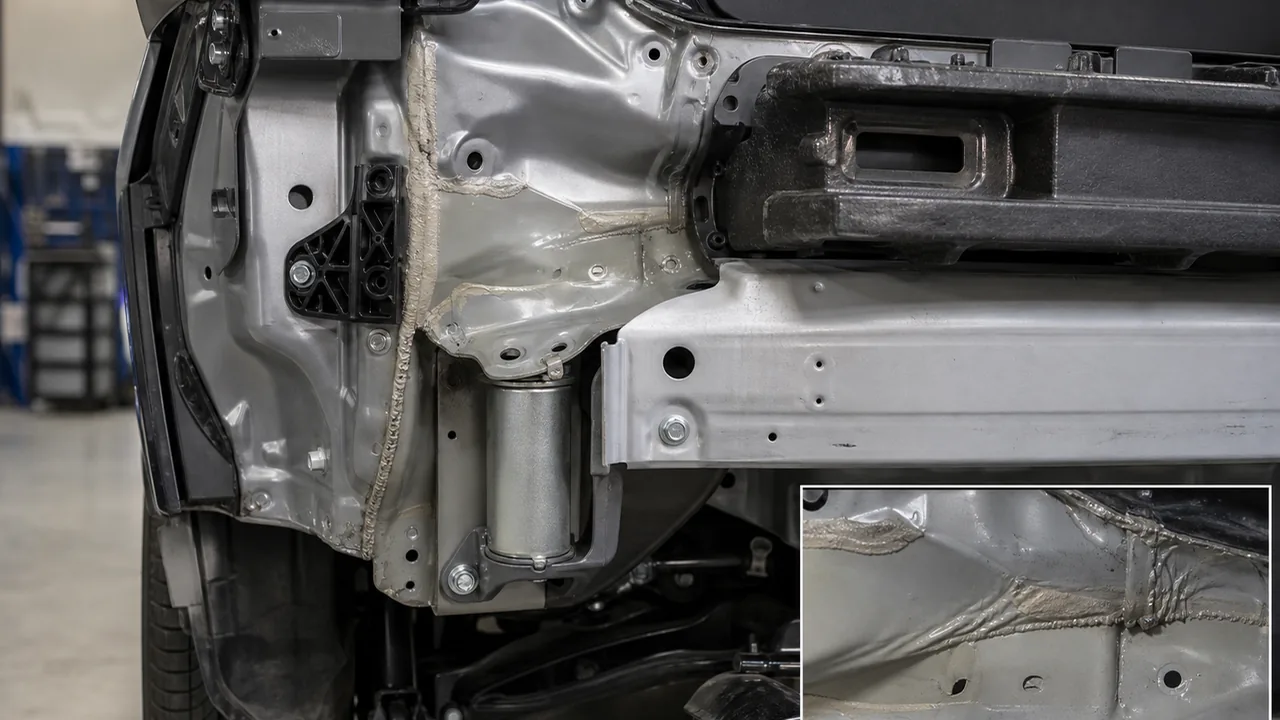 2025 Toyota RAV4 Hidden Structural Damage After a Rear Impact 1 Opening: Direct answer plus immediate safety caveat and inspection recommendation. illustration for 2025 Toyota RAV4 Hidden Structural Damage After a Rear Impact