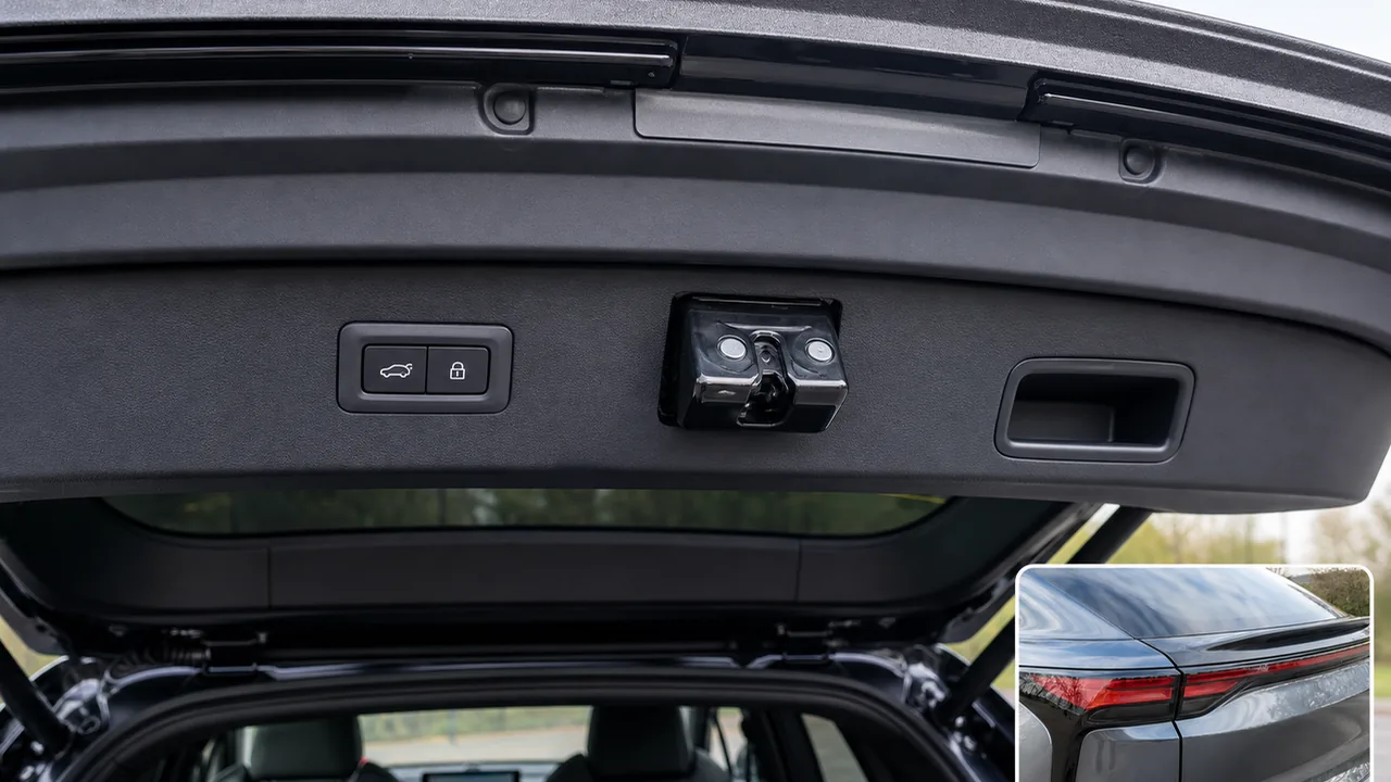 2026 Toyota bZ4X Tailgate Close and Lock Button Does Nothing 2 Can you drive, park, or leave the vehicle like this? illustration for 2026 Toyota bZ4X Tailgate Close and Lock Button Does Nothing