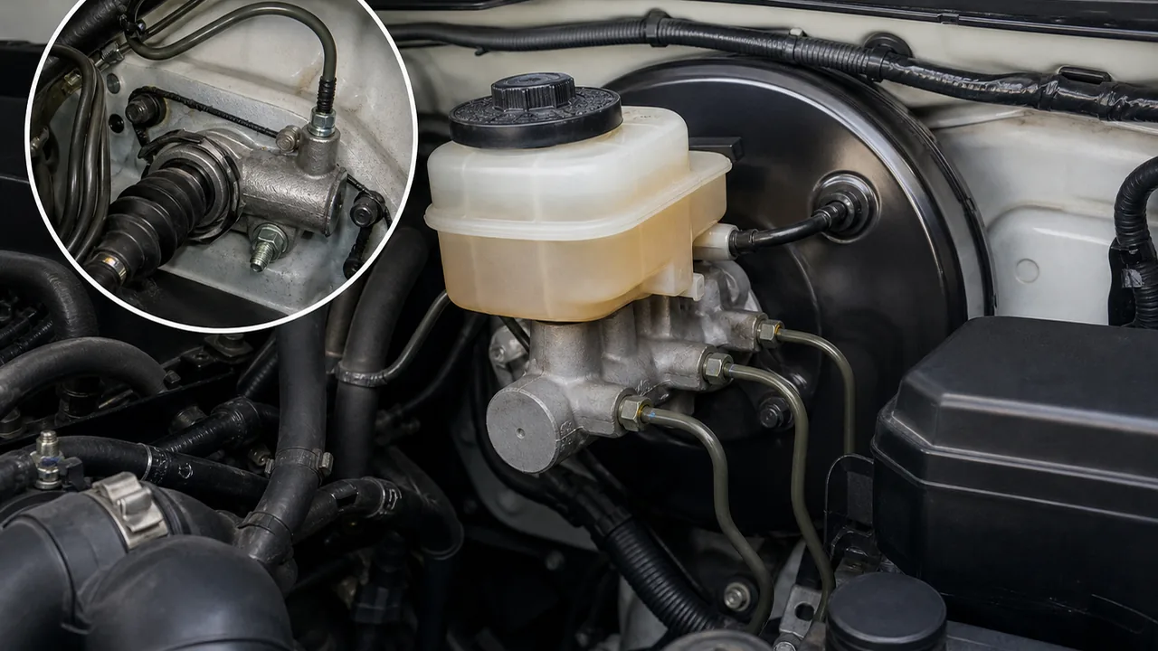 Can a 2014 Toyota Corolla Clutch Hydraulic Contamination Damage the Brake Master Cylinder 1 What this part does illustration for Can a 2014 Toyota Corolla Clutch Hydraulic Contamination Damage the Brake Master Cylinder