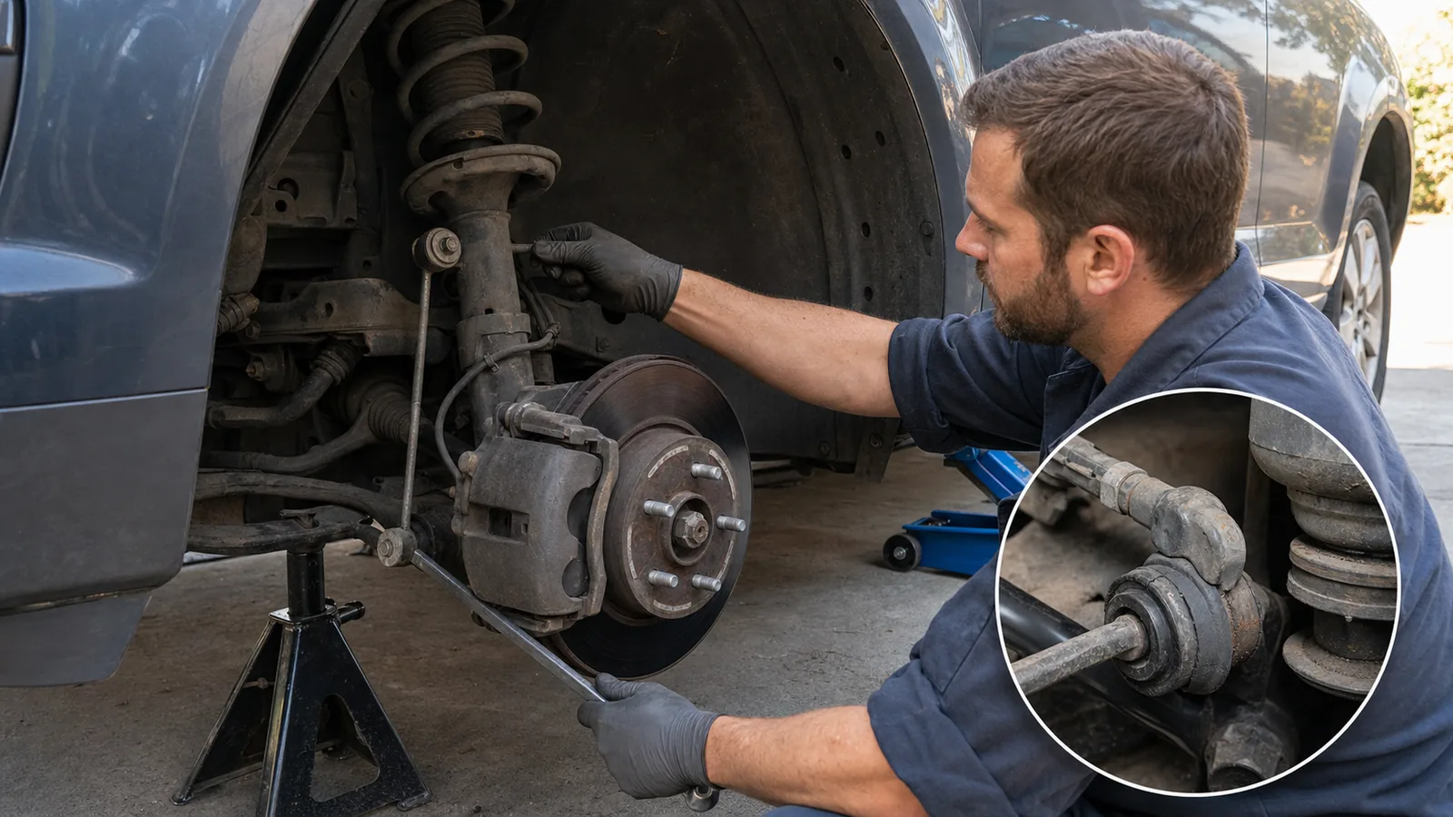Clunking Noise Over Bumps: Sway Bar Links, Struts, or Control Arm Bushings? 4 Clunking Noise Over Bumps: Sway Bar Links, Struts, or Control Arm Bushings?