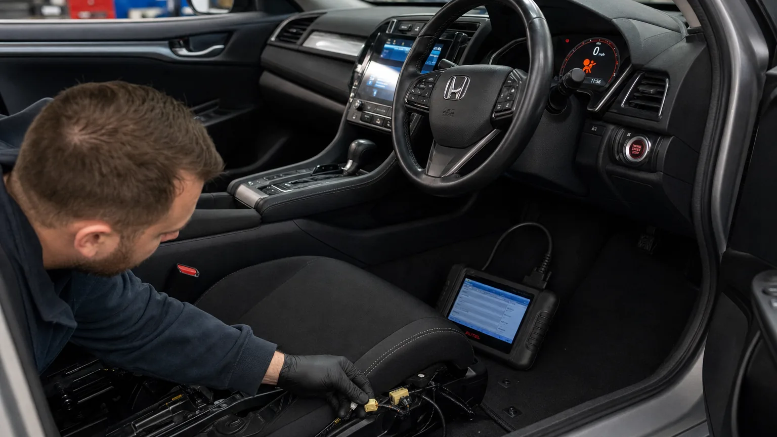 Honda Civic Passenger Airbag Warning Light and SRS Error Causes 4 Honda Civic Passenger Airbag Warning Light and SRS Error Causes