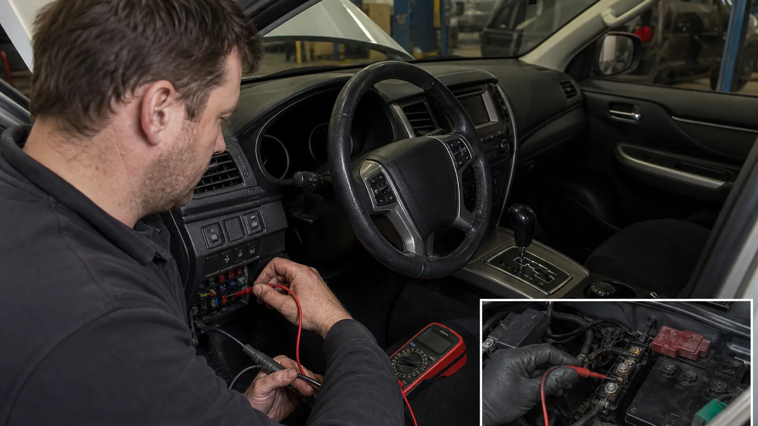 How to Diagnose a 2017 Mitsubishi L200 Electrical Failure With Dead Gauges and Locked Transmission 4 How to Diagnose a 2017 Mitsubishi L200 Electrical Failure With Dead Gauges and Locked Transmission