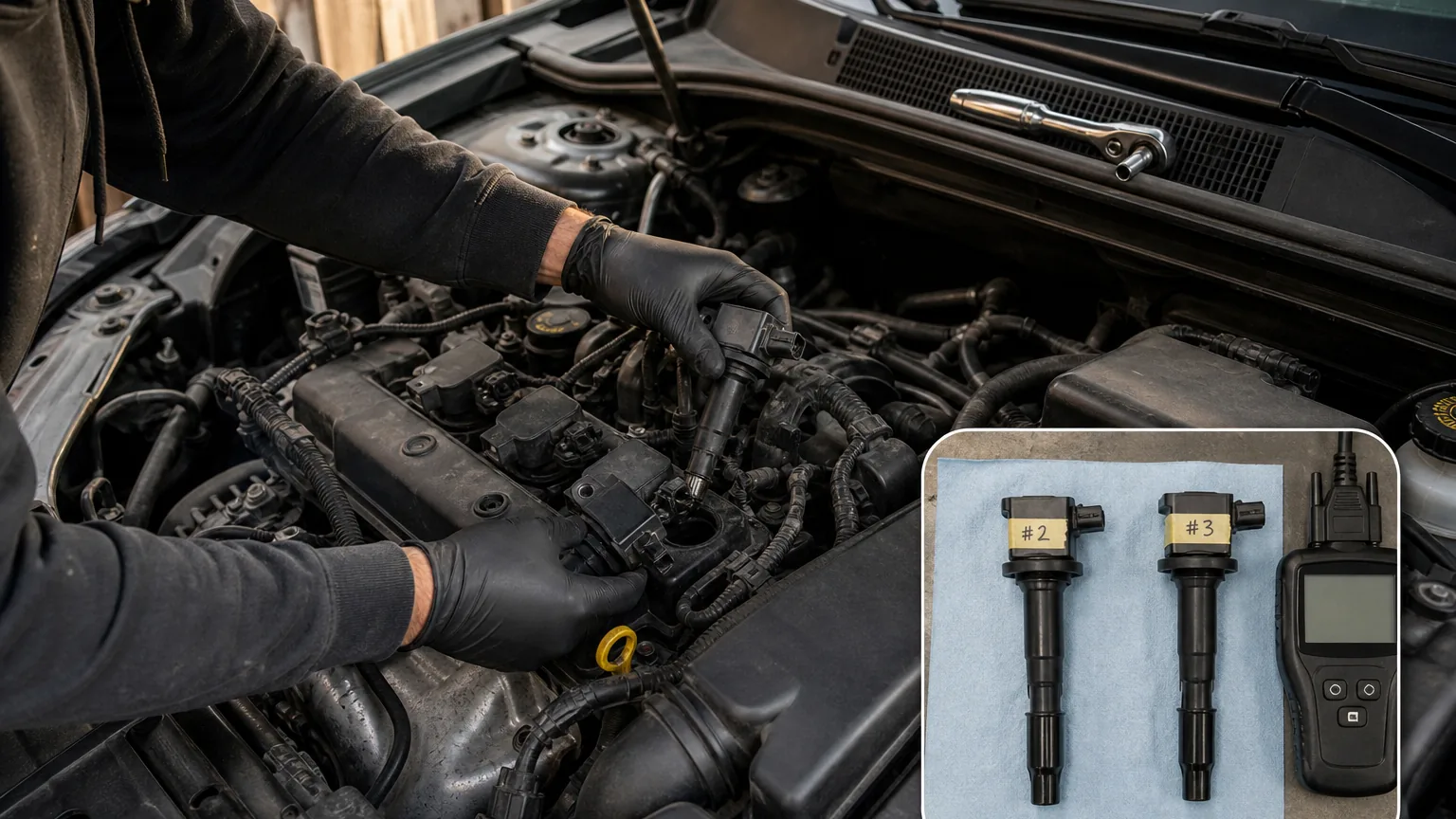 How to Diagnose a Misfire by Swapping Coils Without Wasting Money