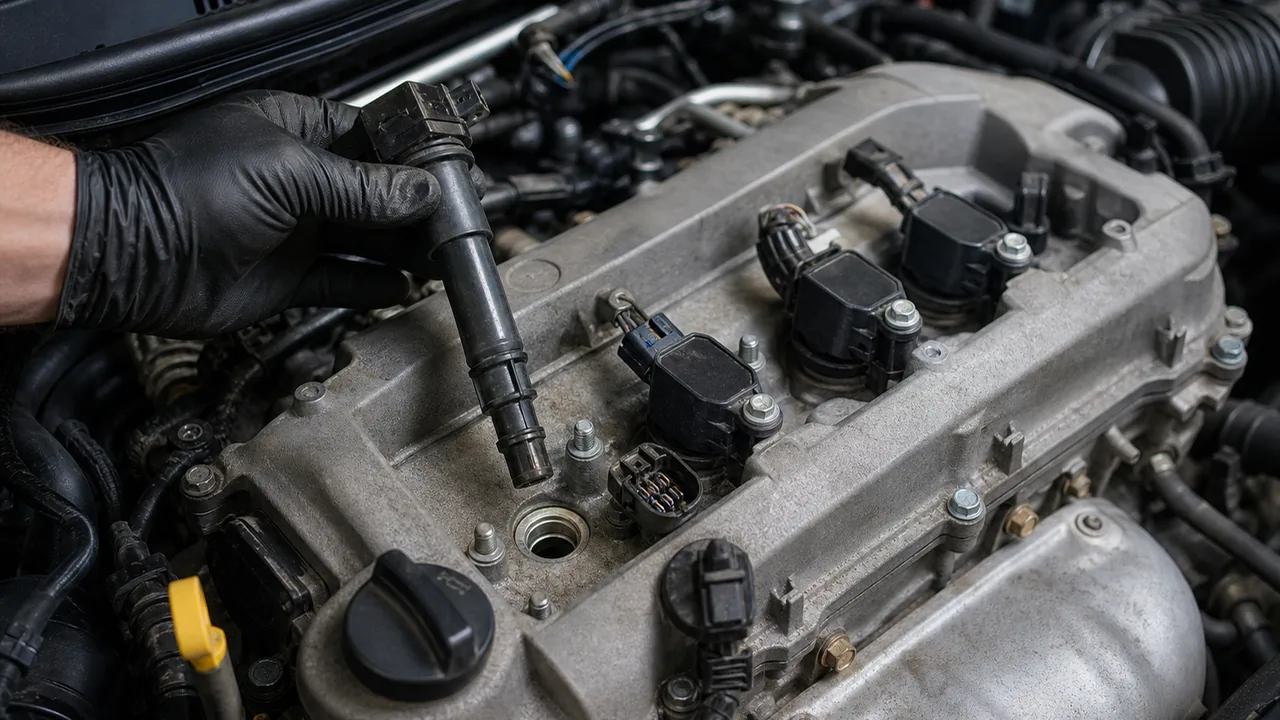 Before replacing it illustration for How to Diagnose a Misfire by Swapping Coils Without Wasting Money