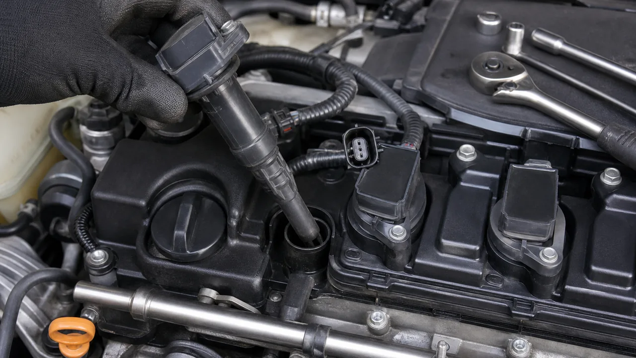 Inspection steps illustration for How to Diagnose a Misfire by Swapping Coils Without Wasting Money