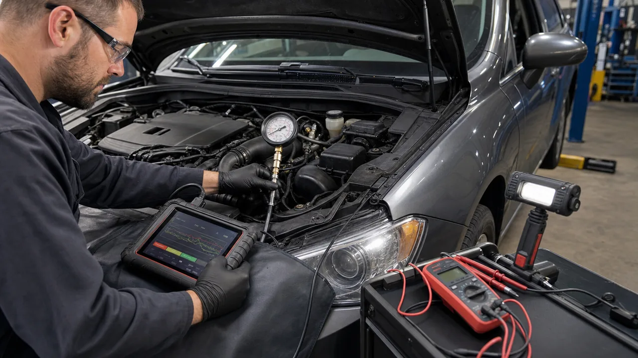 How to Diagnose Transmission Slipping During Acceleration Through the Gears 3 Diagnostic order illustration for How to Diagnose Transmission Slipping During Acceleration Through the Gears