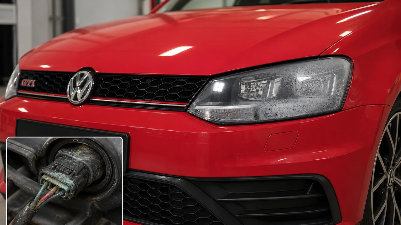 How to Fix Headlight Condensation on a Polo GTI 6C 2 Common failure signs illustration for How to Fix Headlight Condensation on a Polo GTI 6C