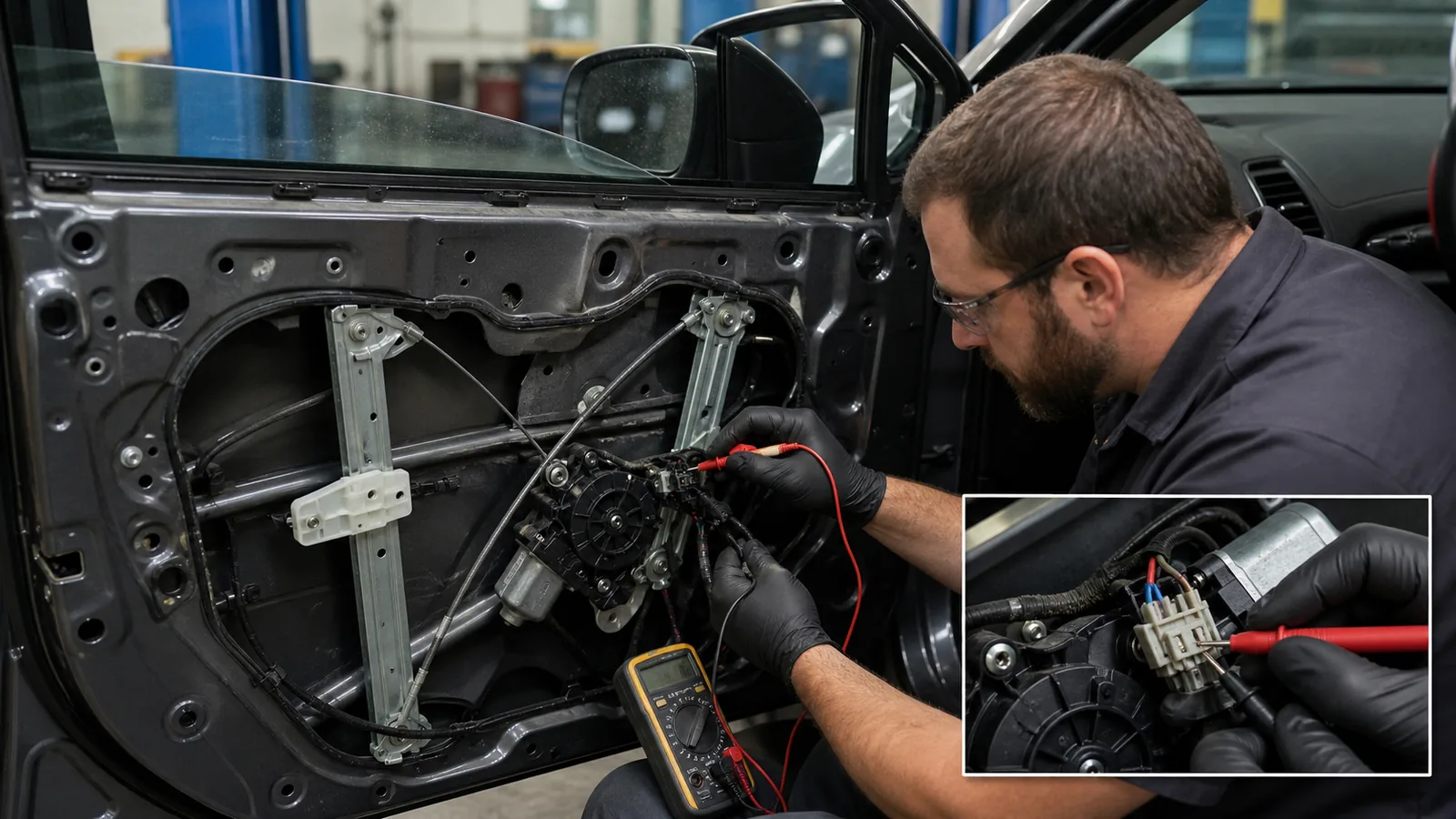 How to Test a Power Window Regulator Versus a Window Motor 4 How to Test a Power Window Regulator Versus a Window Motor