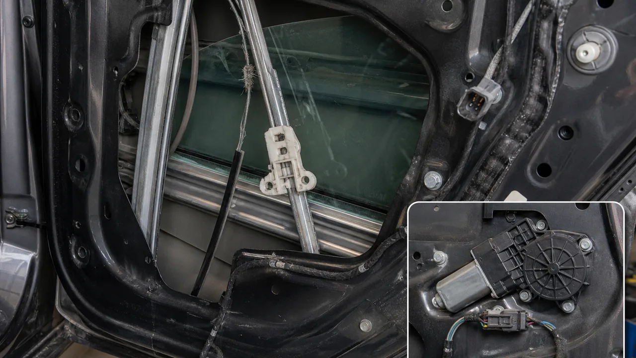 How to Test a Power Window Regulator Versus a Window Motor 3 Ranked causes and what each one usually looks like illustration for How to Test a Power Window Regulator Versus a Window Motor