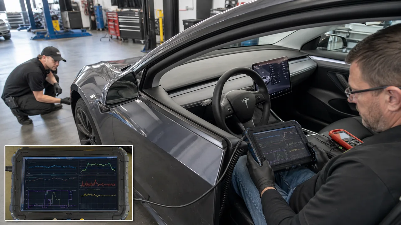 Tesla Model 3 Highland Jerks When Slowing to a Stop on Regen Braking 3 Diagnostic flow: from mild bump to service appointment illustration for Tesla Model 3 Highland Jerks When Slowing to a Stop on Regen Braking