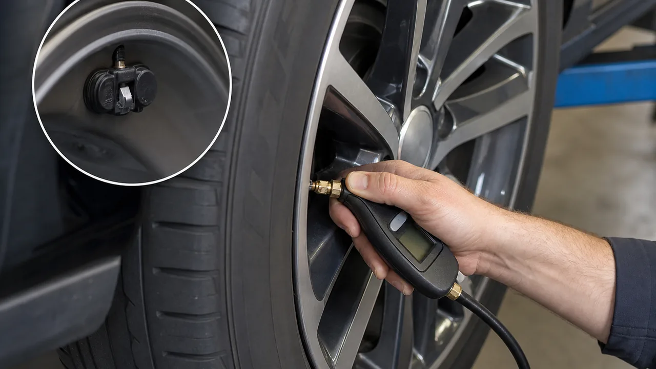 TPMS Light After Tire Rotation or New Tires: Relearn, Sensor, or Pressure? 2 Before replacing it illustration for TPMS Light After Tire Rotation or New Tires: Relearn, Sensor, or Pressure?