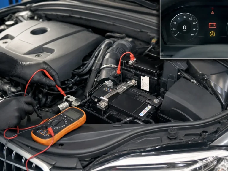 Technician checking vehicle volvo low battery warning and start/stop disabled: battery, alternator, or bms reset? symptoms in the electrical system