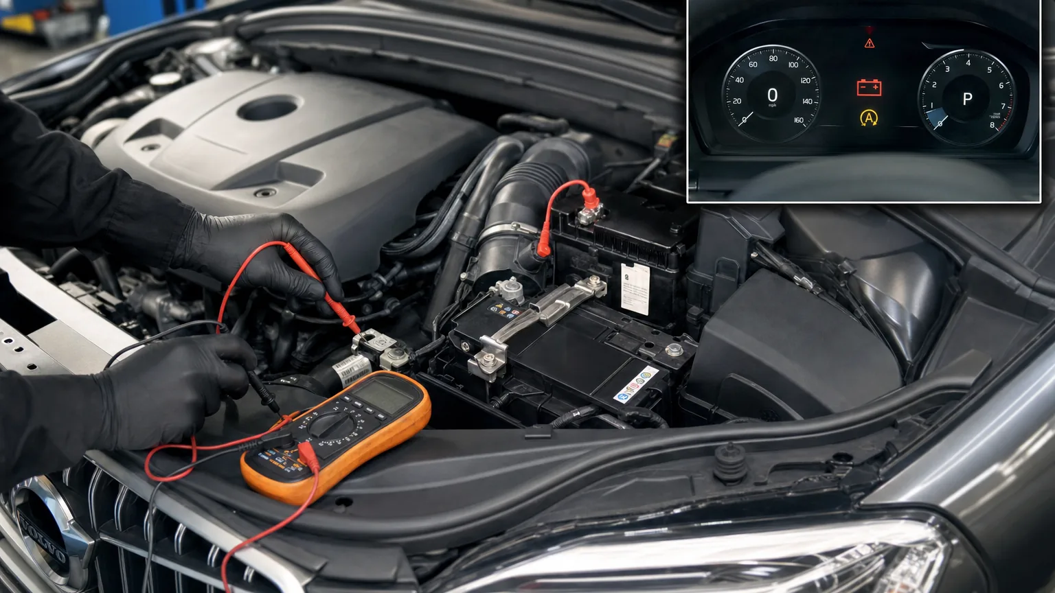 Volvo Low Battery Warning and Start/Stop Disabled: Battery, Alternator, or BMS Reset?