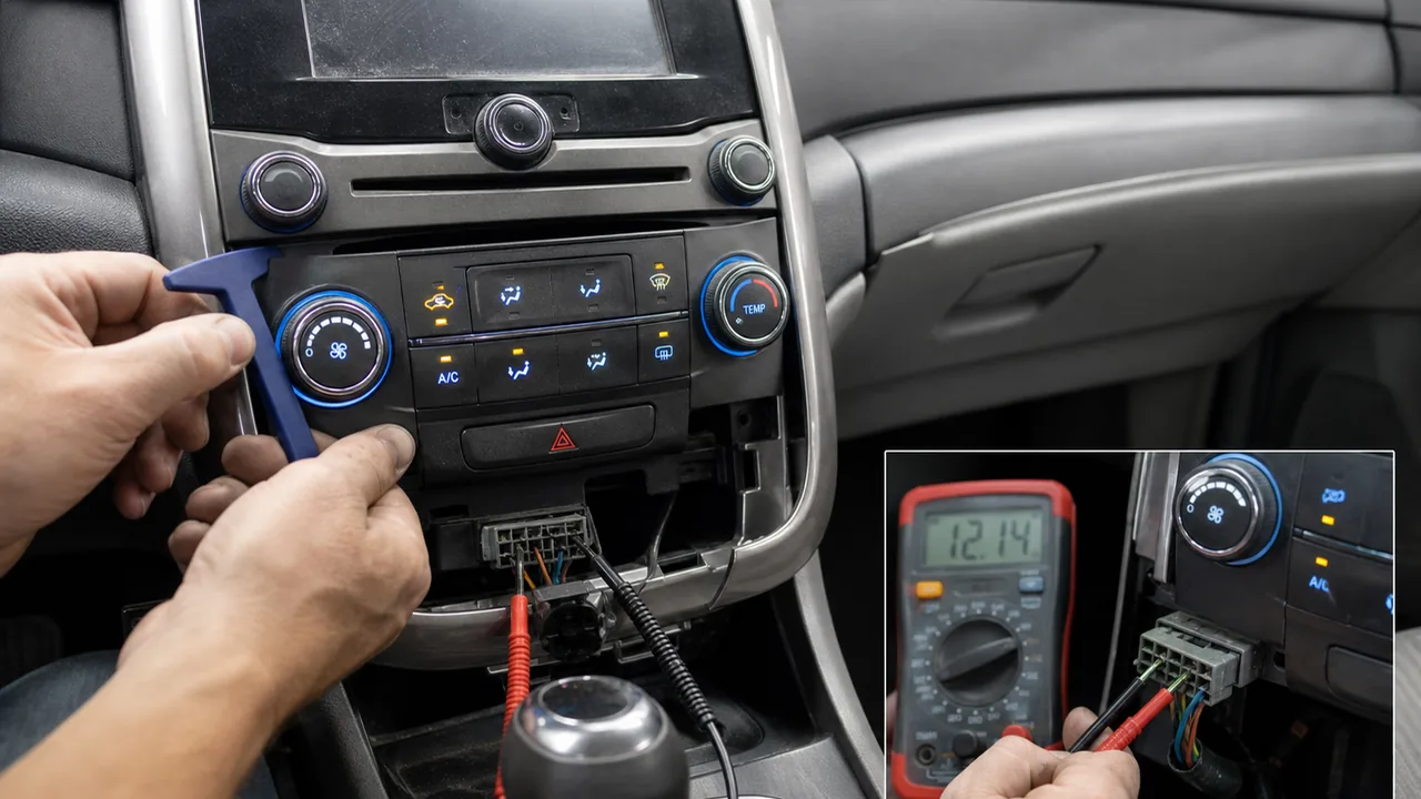 What a 2015 Chevy Malibu HVAC Console Failure Means When It Still Has Power 1 What this part does illustration for What a 2015 Chevy Malibu HVAC Console Failure Means When It Still Has Power