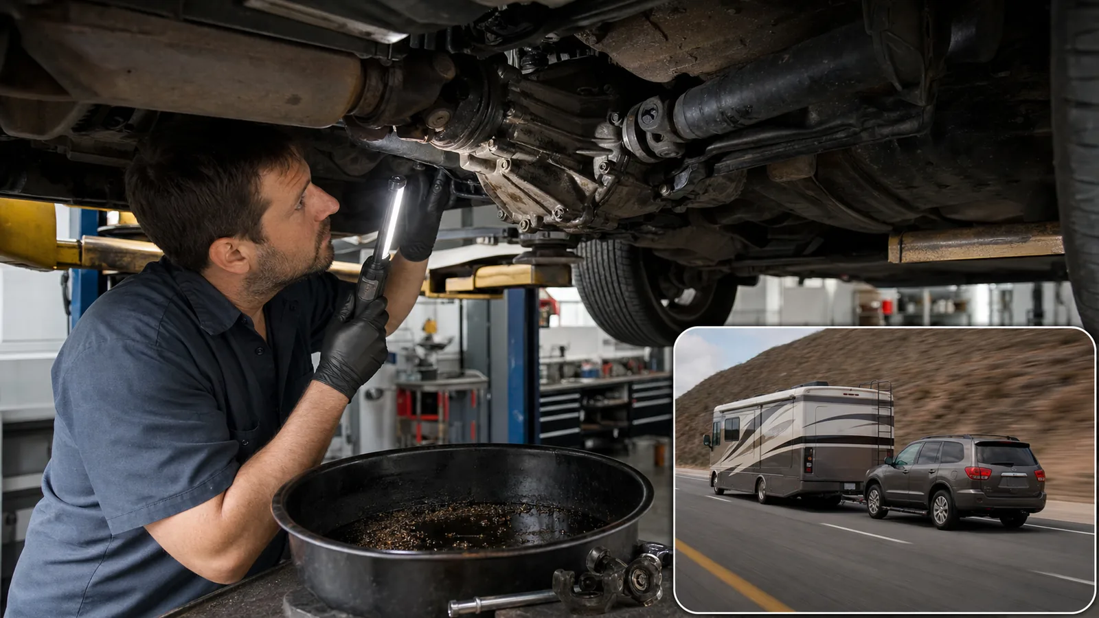 What Can Happen If You Flat Tow an Automatic SUV Without Disengaging the Transfer Case 4 What Can Happen If You Flat Tow an Automatic SUV Without Disengaging the Transfer Case