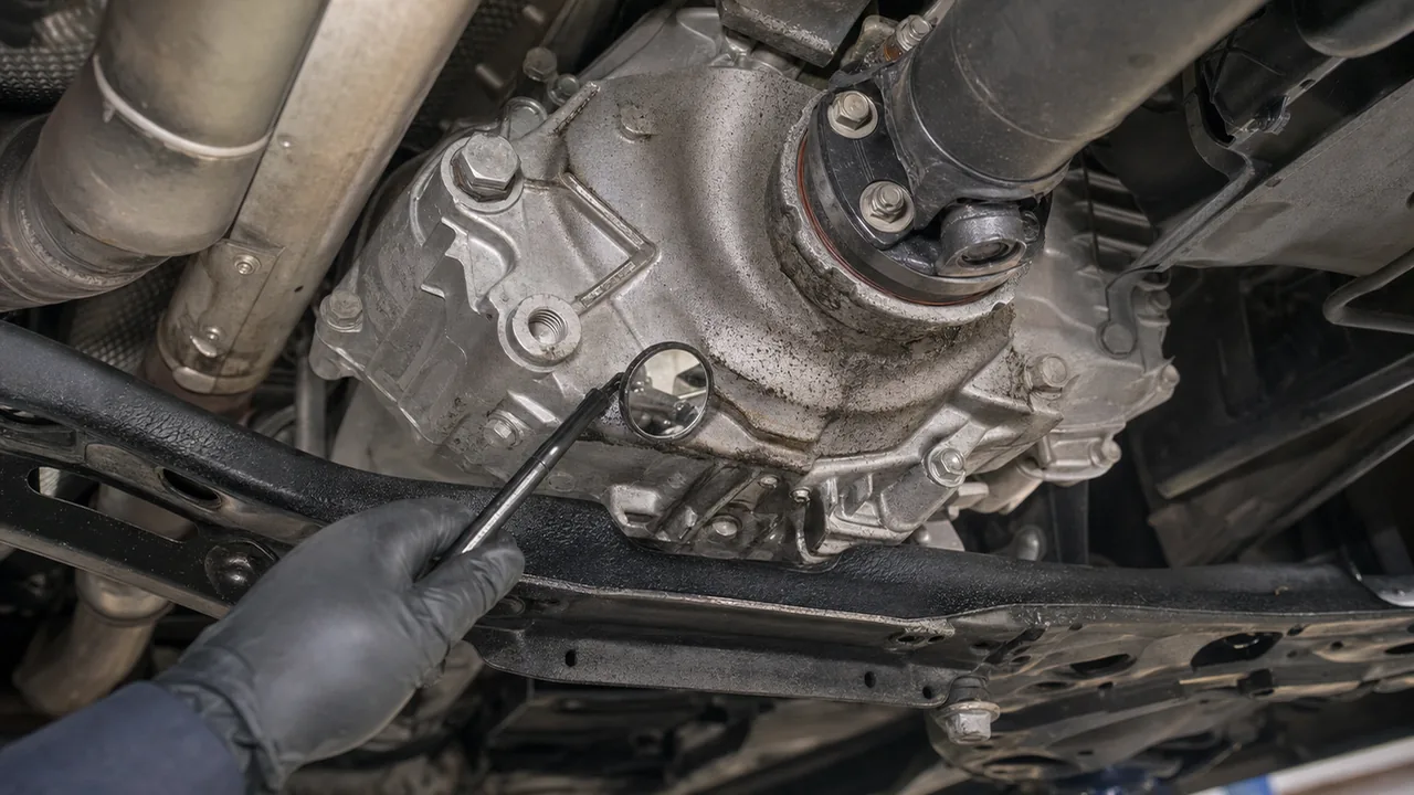 What Can Happen If You Flat Tow an Automatic SUV Without Disengaging the Transfer Case 2 Before replacing it illustration for What Can Happen If You Flat Tow an Automatic SUV Without Disengaging the Transfer Case