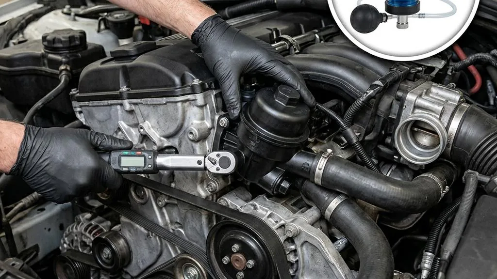 What Causes Hard Hoses and Pressure in a BMW M47N2 Cooling System 3 Ranked causes of hard hoses and excess pressure illustration for What Causes Hard Hoses and Pressure in a BMW M47N2 Cooling System