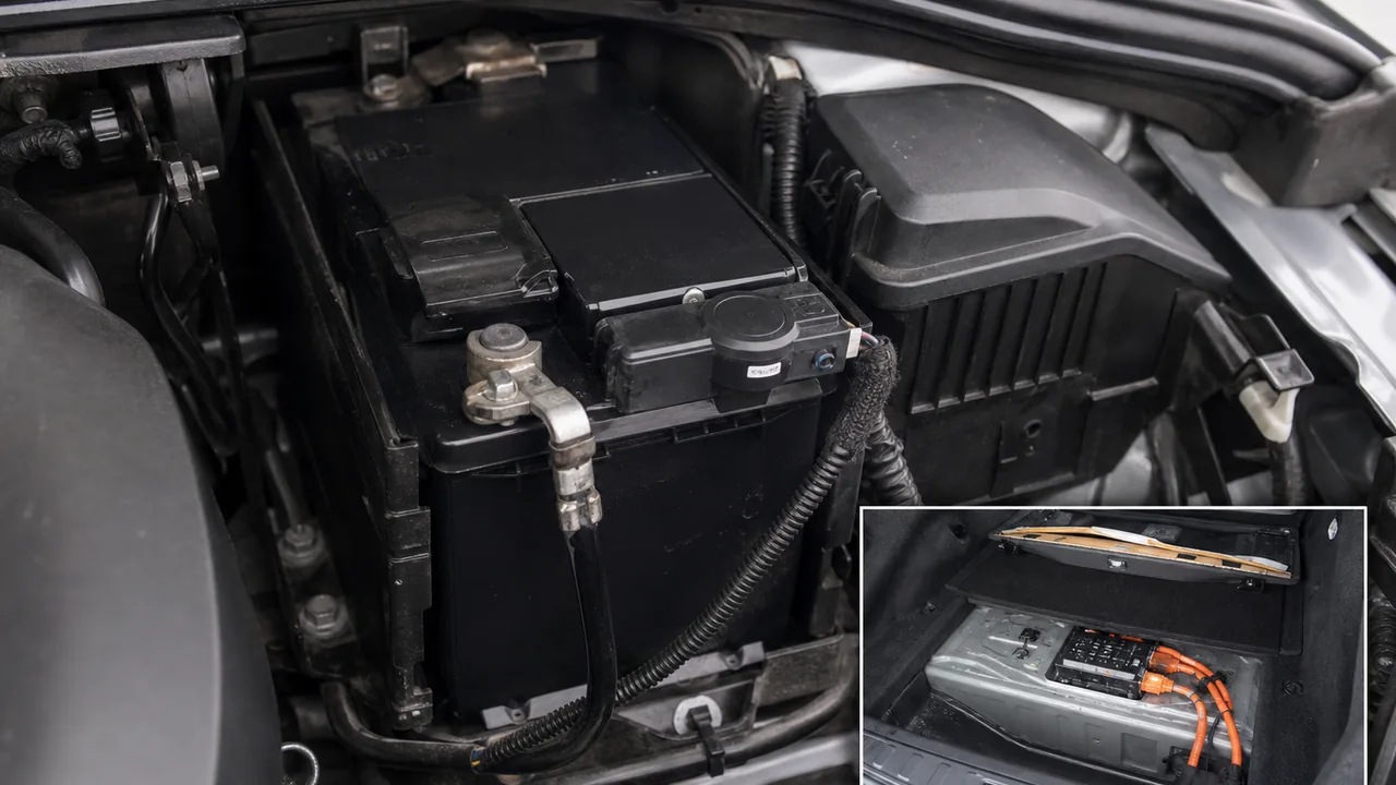 Before replacing it illustration for Why a 2014 Volvo V60 Plug-In May Need BECM Coding After Battery Replacement
